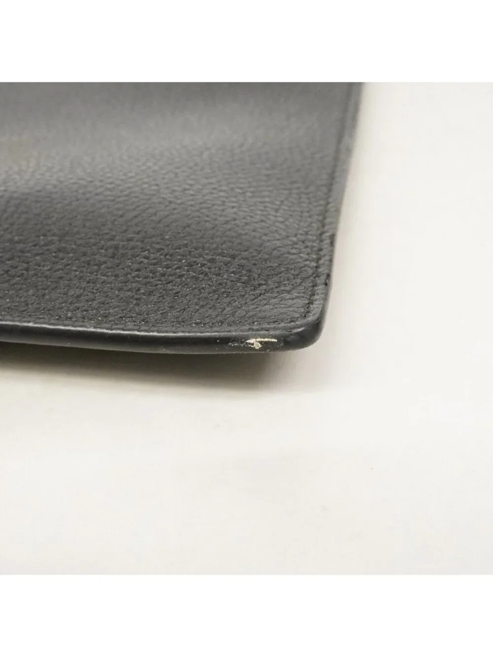 Gucci Clutch Zumi Leather Black Gold Silver